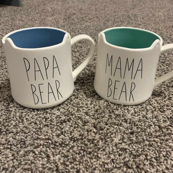 Indigo Mamma & Pappa Bear Mug Set NWT - Picture 3 of 5